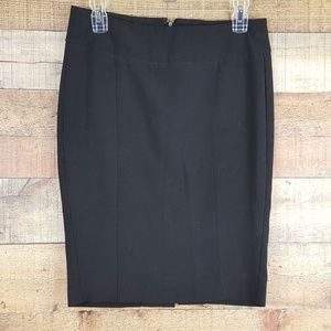 Guess Jeans Skirt Women's Zipper Back Size 24 Black